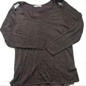 MAURICES | Shimmer Metallic Blouse
